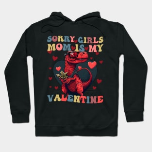 Valentine's Day Gifts for mother Funny Sorry Girls, Mom's My Valentine Hoodie